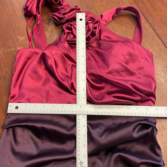 Le Chateau XL made in canada dress pink and purple - Picture 15 of 17